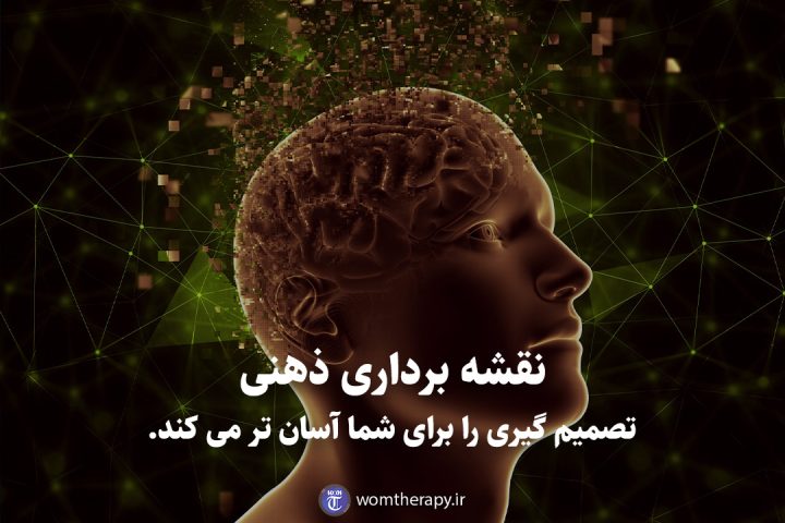 نقشه برداری ذهنی تصمیم گیری را برای شما آسان تر می کند.