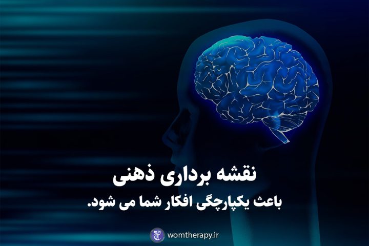 نقشه برداری ذهنی باعث یکپارچگی افکار شما می شود.